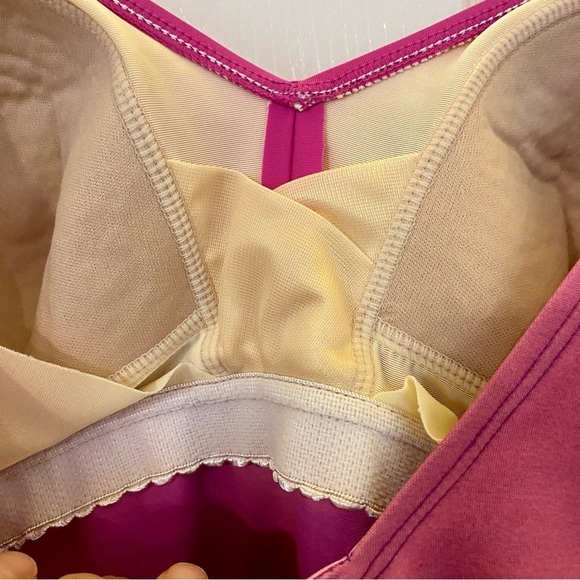 LANDS END Slendersuit with Skirt in Purple Ombre, 14D - Picture 9 of 15